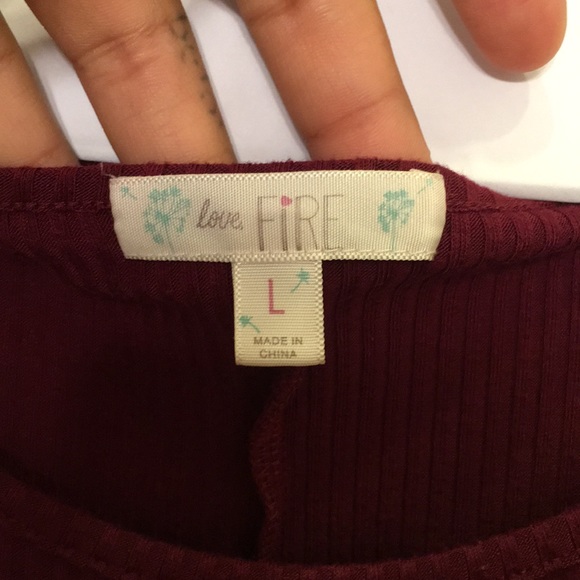 Cranberry swingy dress size large - Picture 2 of 2